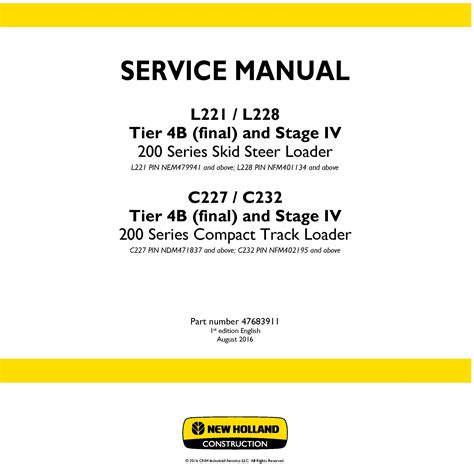 new holland l221 skid steer run service switch location|new holland skid steer start location.